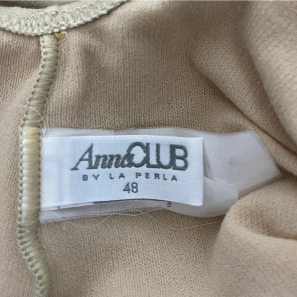 Anna Club By La Perla One Piece Swimsuit Velour Velvet Snake Print Bikini 48 12 - Picture 8 of 16